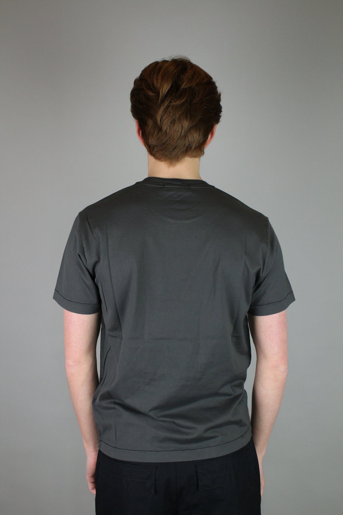 Stone Island Chest Logo T-Shirt 'Charcoal'