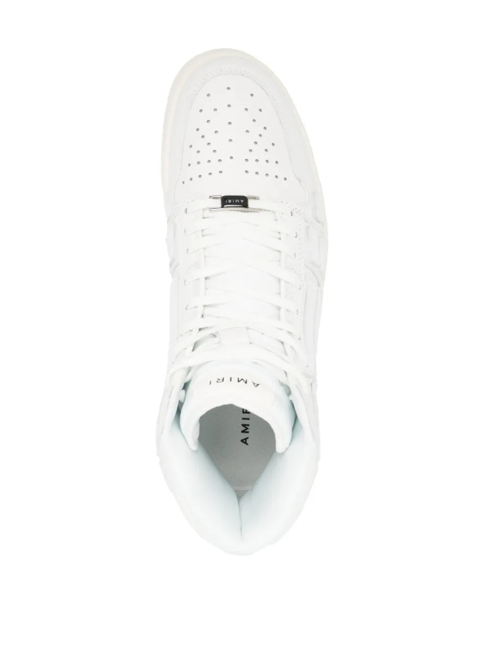 Amiri Skel Appliqu Leather High-Top Sneakers