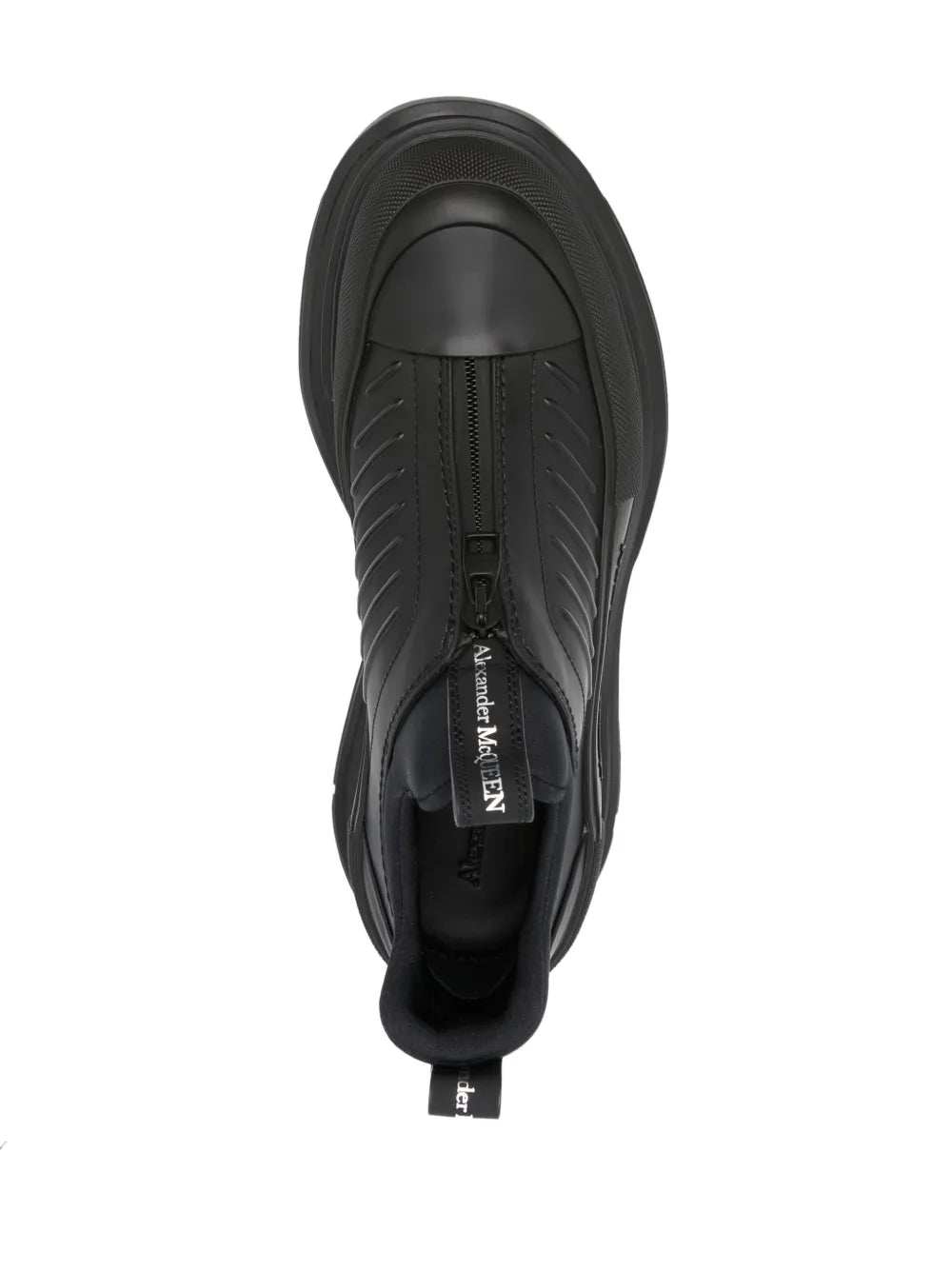Alexander Mcqueen Zip-Up Leathers Sneakers