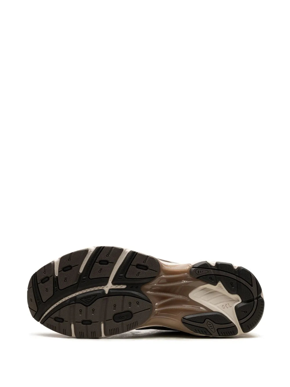 Asics Gt-2160 Dark Taupe Purple Leather Sneakers