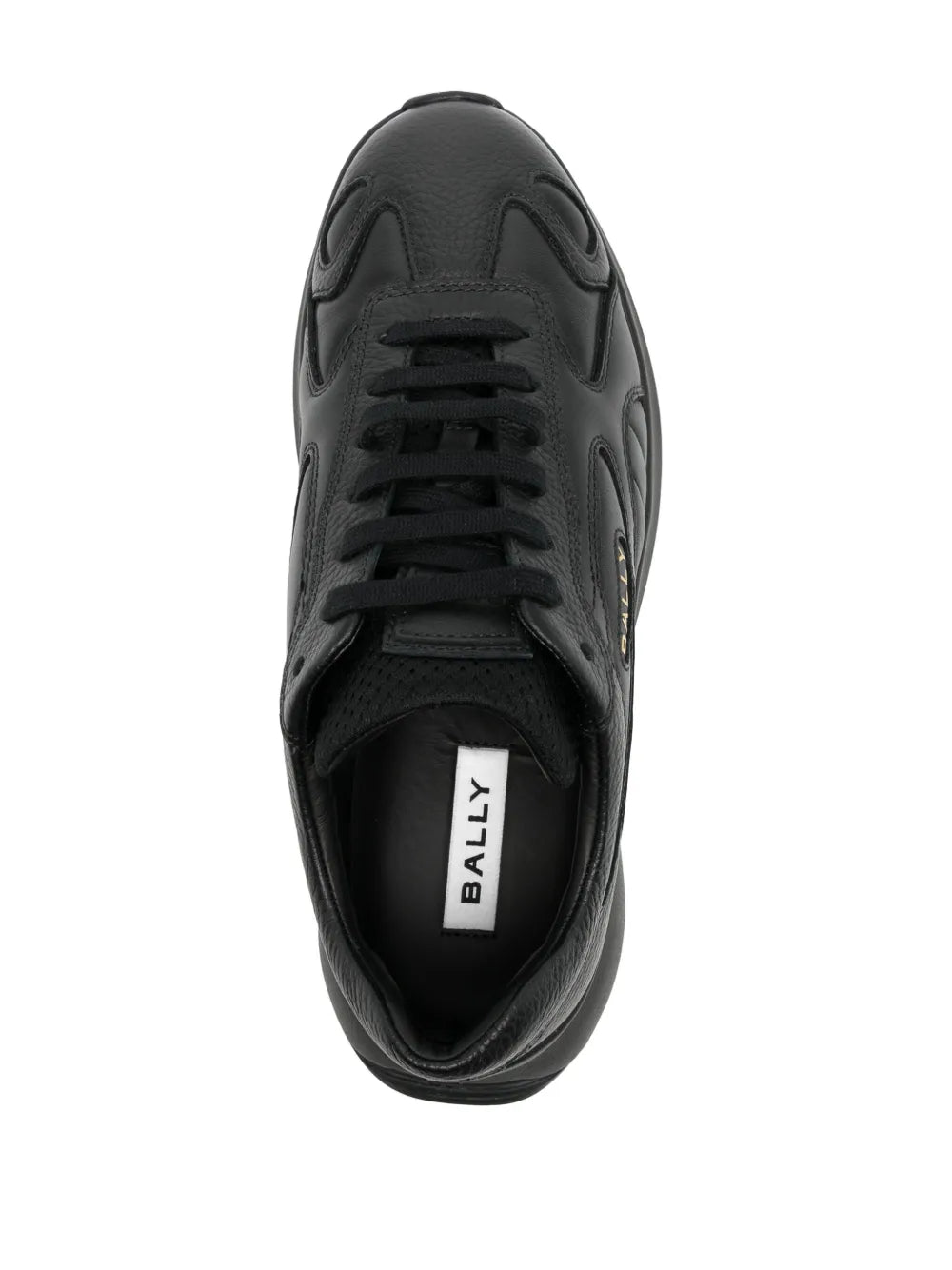 Bally Panelled Leather Sneakers