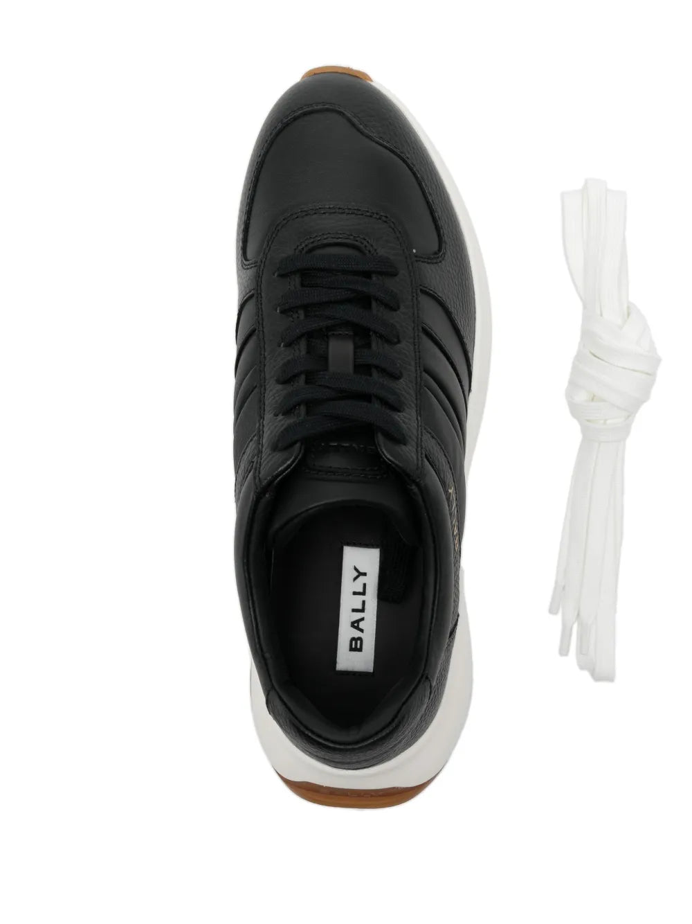 Bally Logo-Print Panelled Sneakers