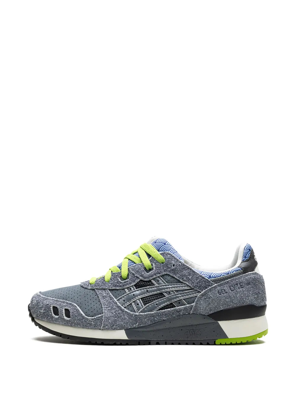 Asics Gel-Lyte Iii Nice Kicks Castlerock - Castelrock/Navy/Lime Sneakers