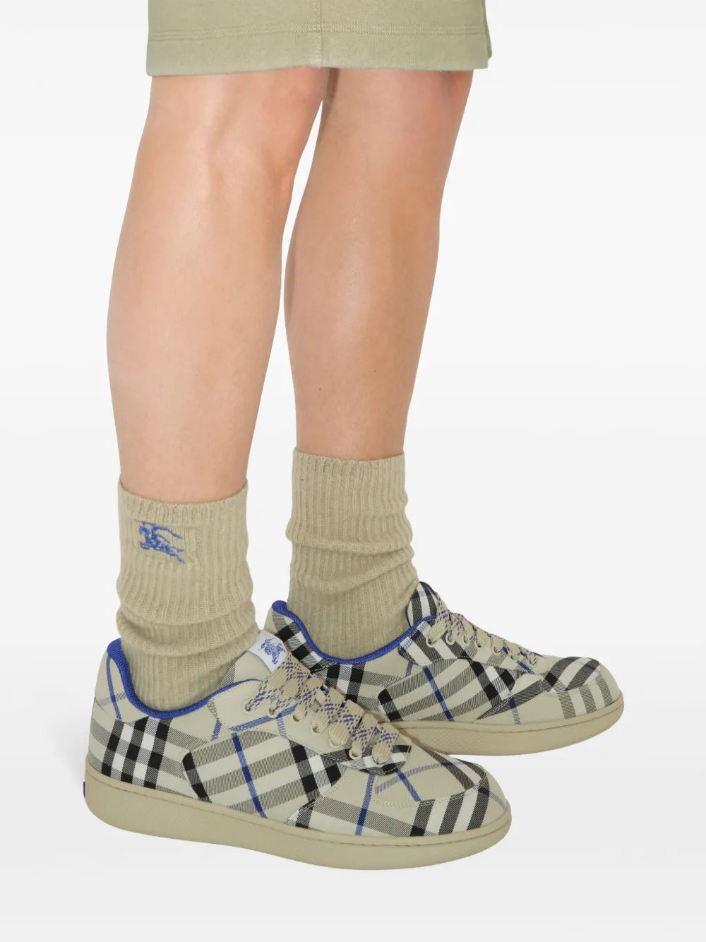 Burberry Vintage Check Low-Top Sneakers