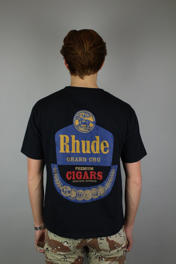 Rhude Grand Cru Tee 'Vintage Black'