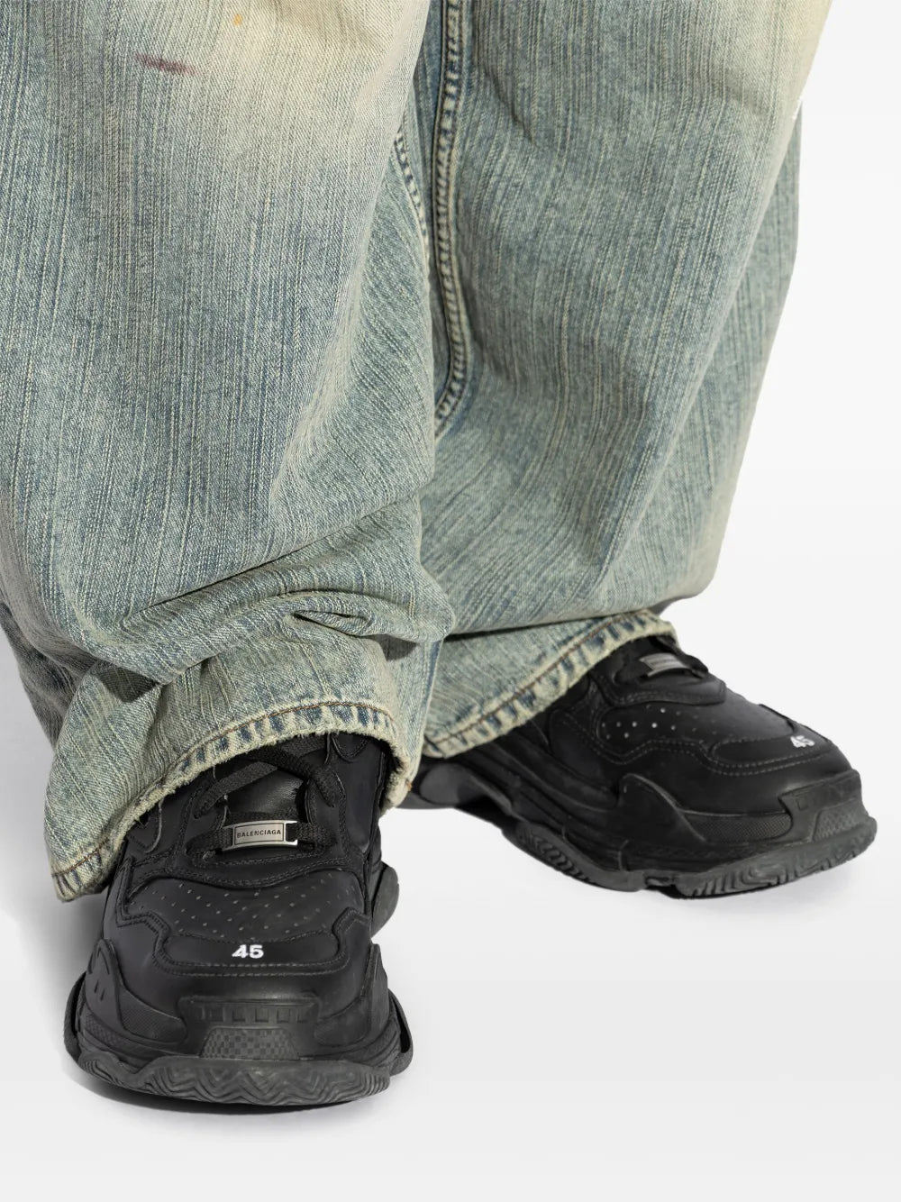 Balenciaga Triple S Sporty Sneakers