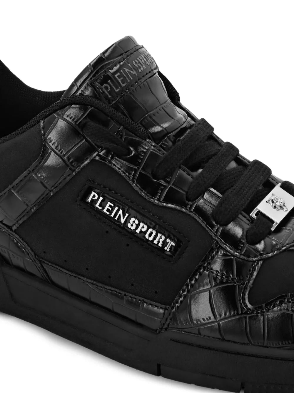Plein Sport Crocodile-Effect Panel