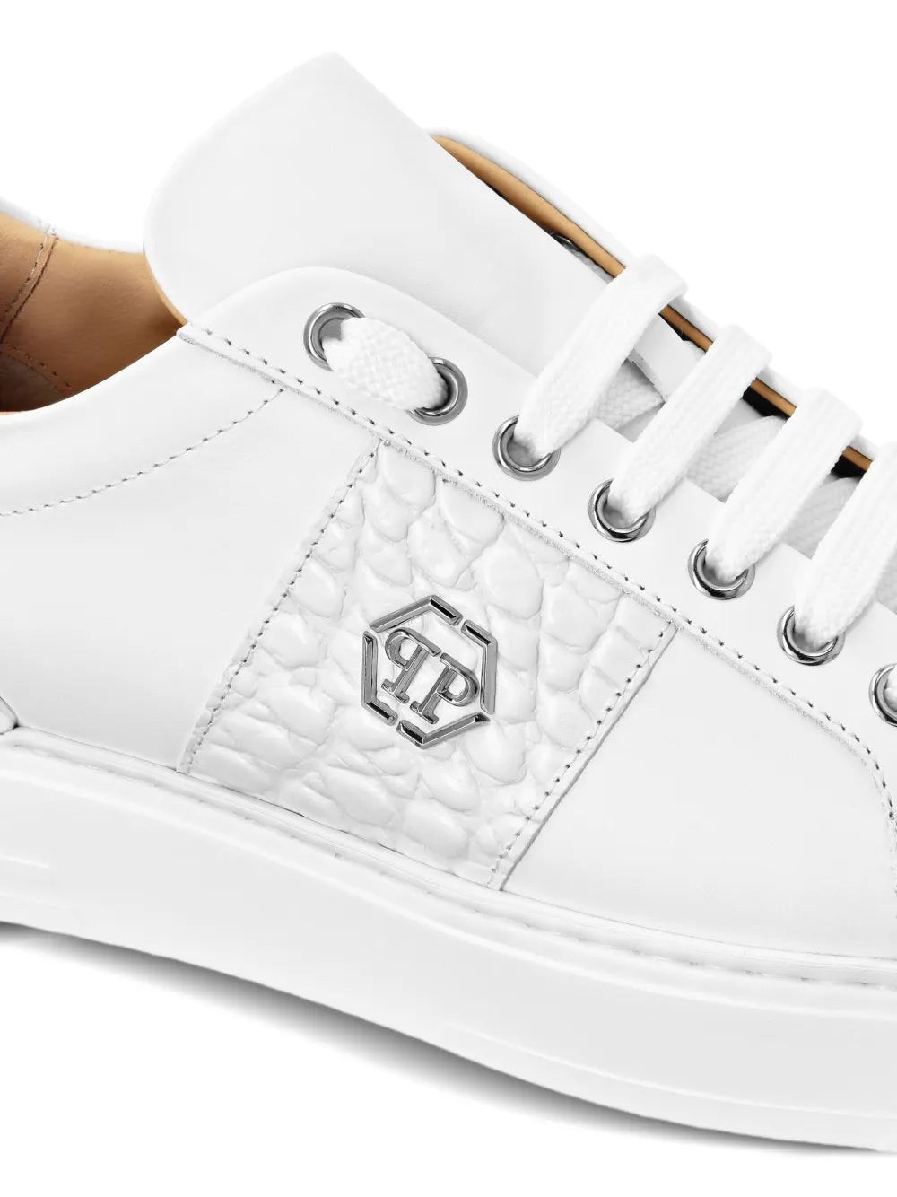 Philipp Plein Leather-Panel