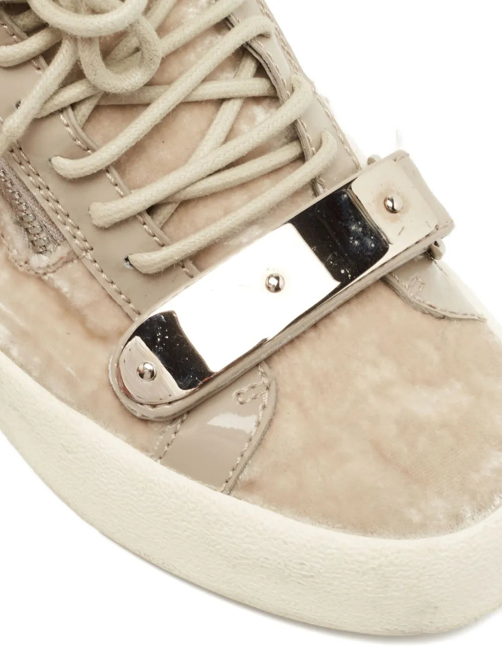 Giuseppe Zanotti Vintage Velvet Zip