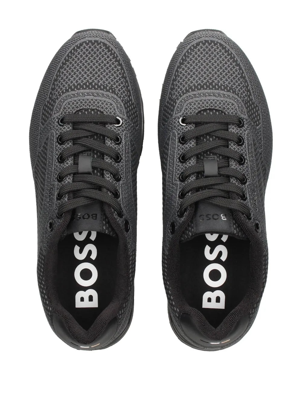 Boss Mesh-Panelled Sneakers