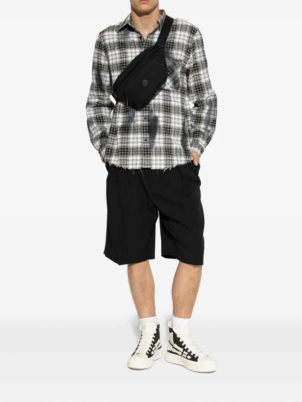 Amiri Skeleton-Print Sneakers