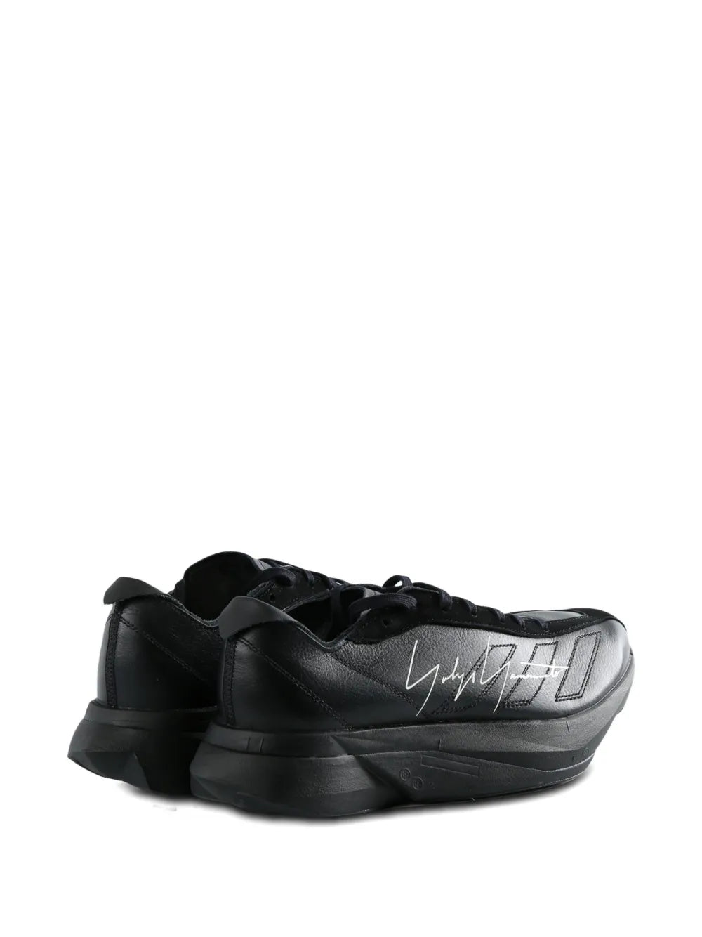 Y-3 Adios Pro 3.0 Lx Signature-Detail Leather Trainers