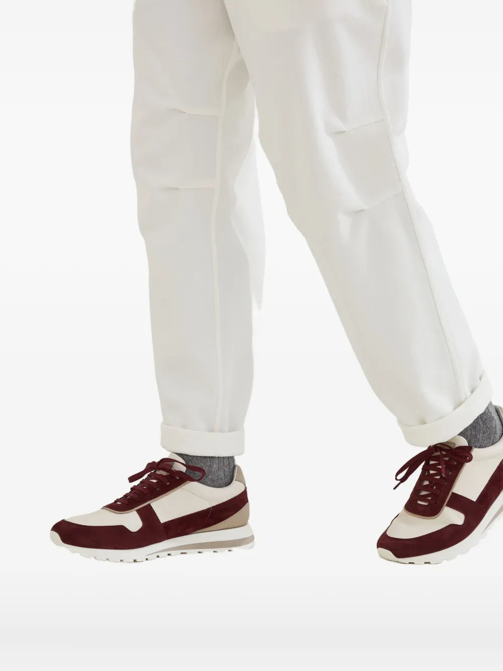 Brunello Cucinelli Suede Sneakers