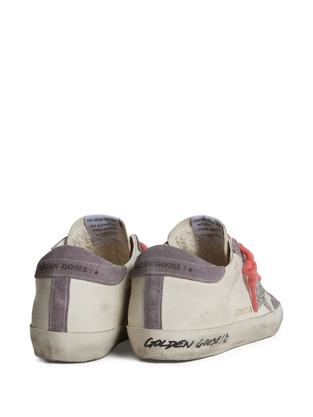 Golden Goose Super Star Glitter-Star Leather