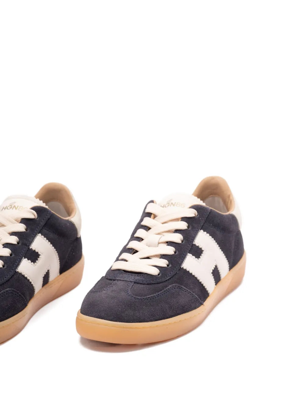 Hogan Logo Leather Trainers