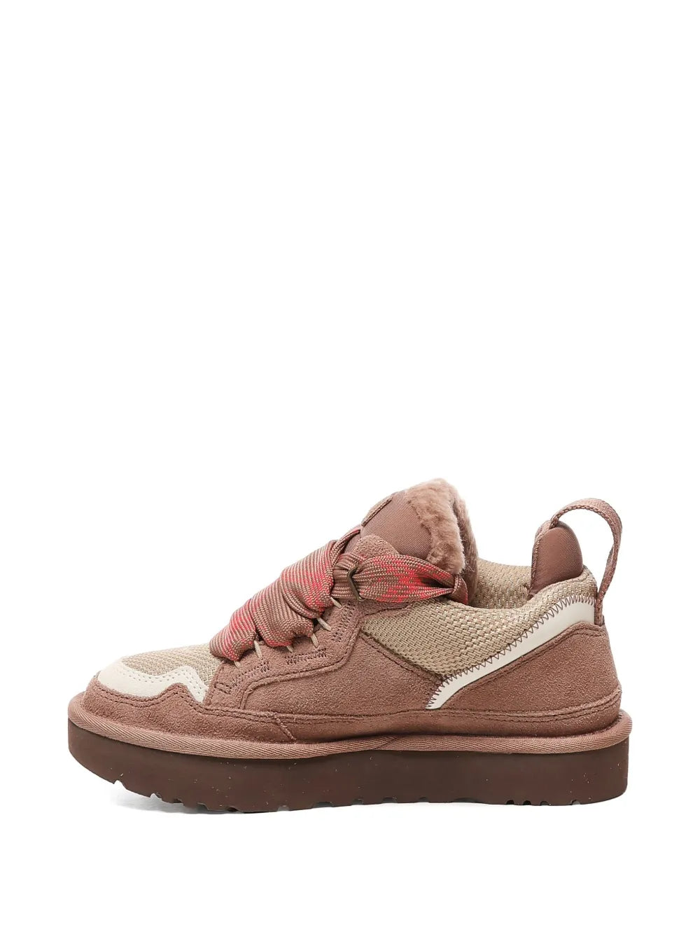 UGG Ribbon-Lace Leather