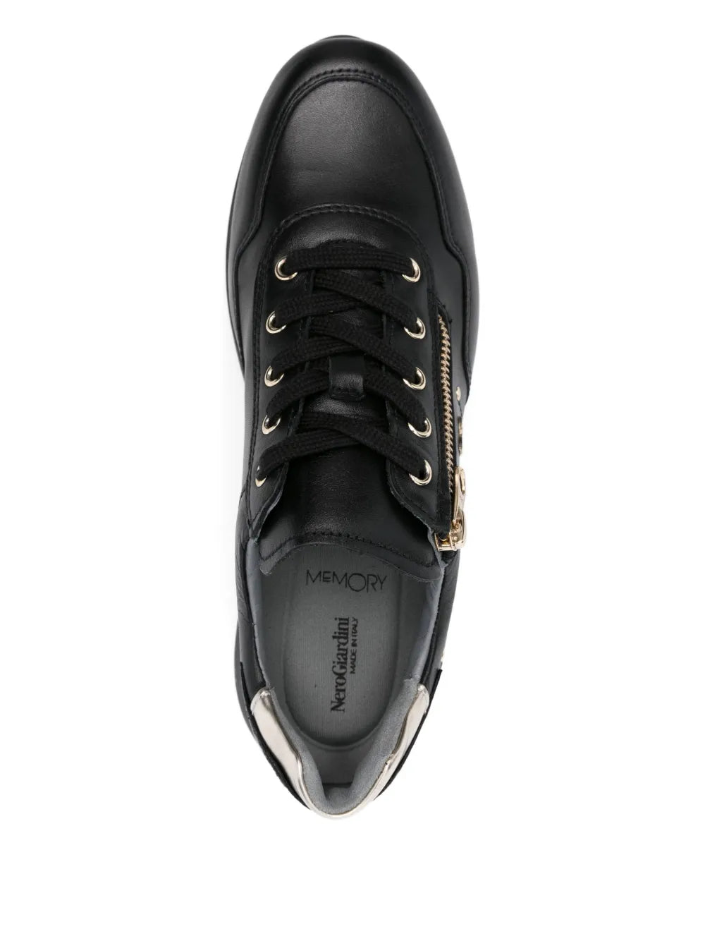 NERO GIARDINI Zip-Detail Lace-Up