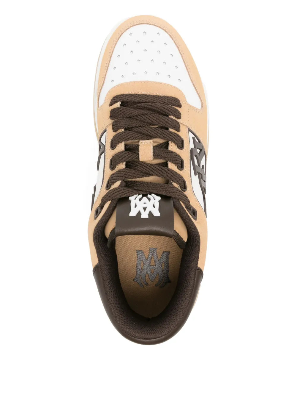 Amiri Logo-Patch Leather Sneakers