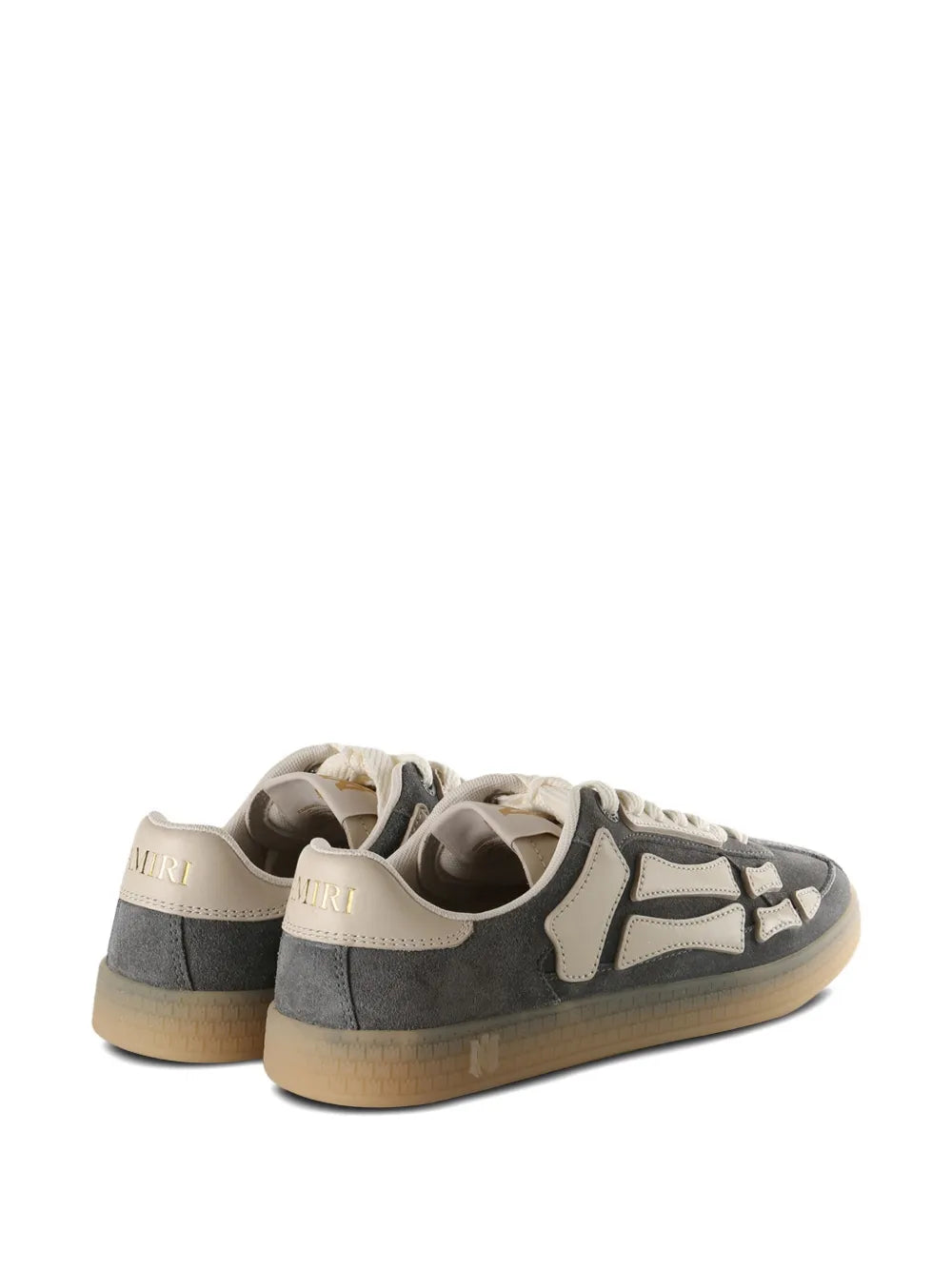 Amiri Pacific Bones Suede Sneakers