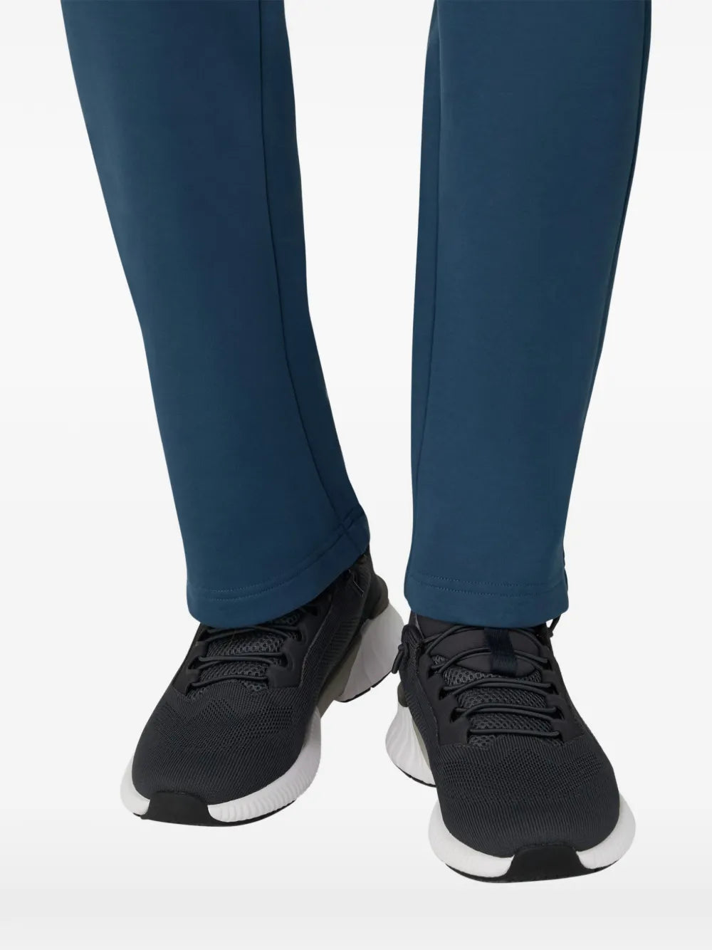 Boggi Milano Reflective Print Lace-Up Sneakers