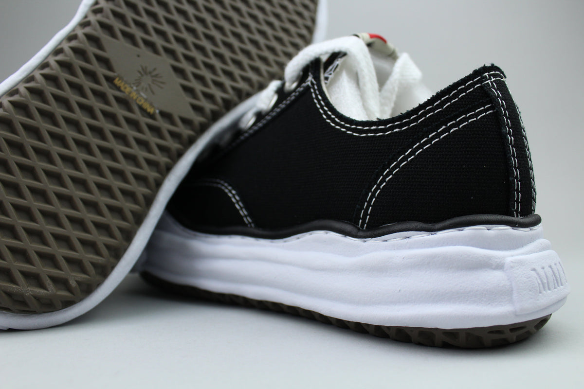 Maison Mihara Yasuhiro Peterson OG Sole Canvas Low 'Black'