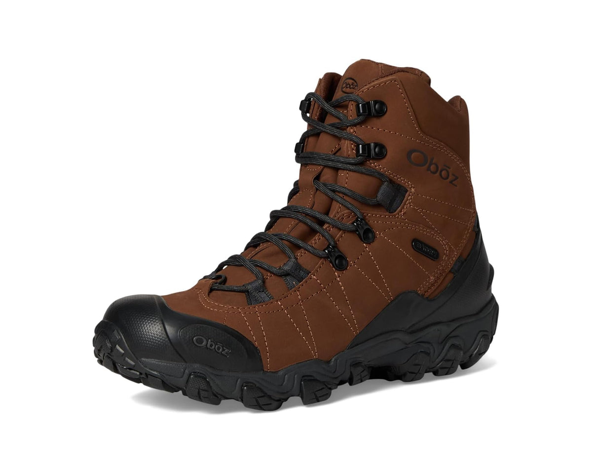 Men's Oboz Bridger 8 Insulated B-Dry Grizzly