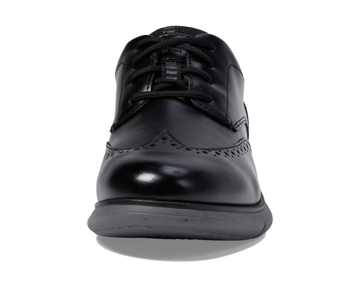 Men's Nunn Bush Stance Wing Tip Oxford Black