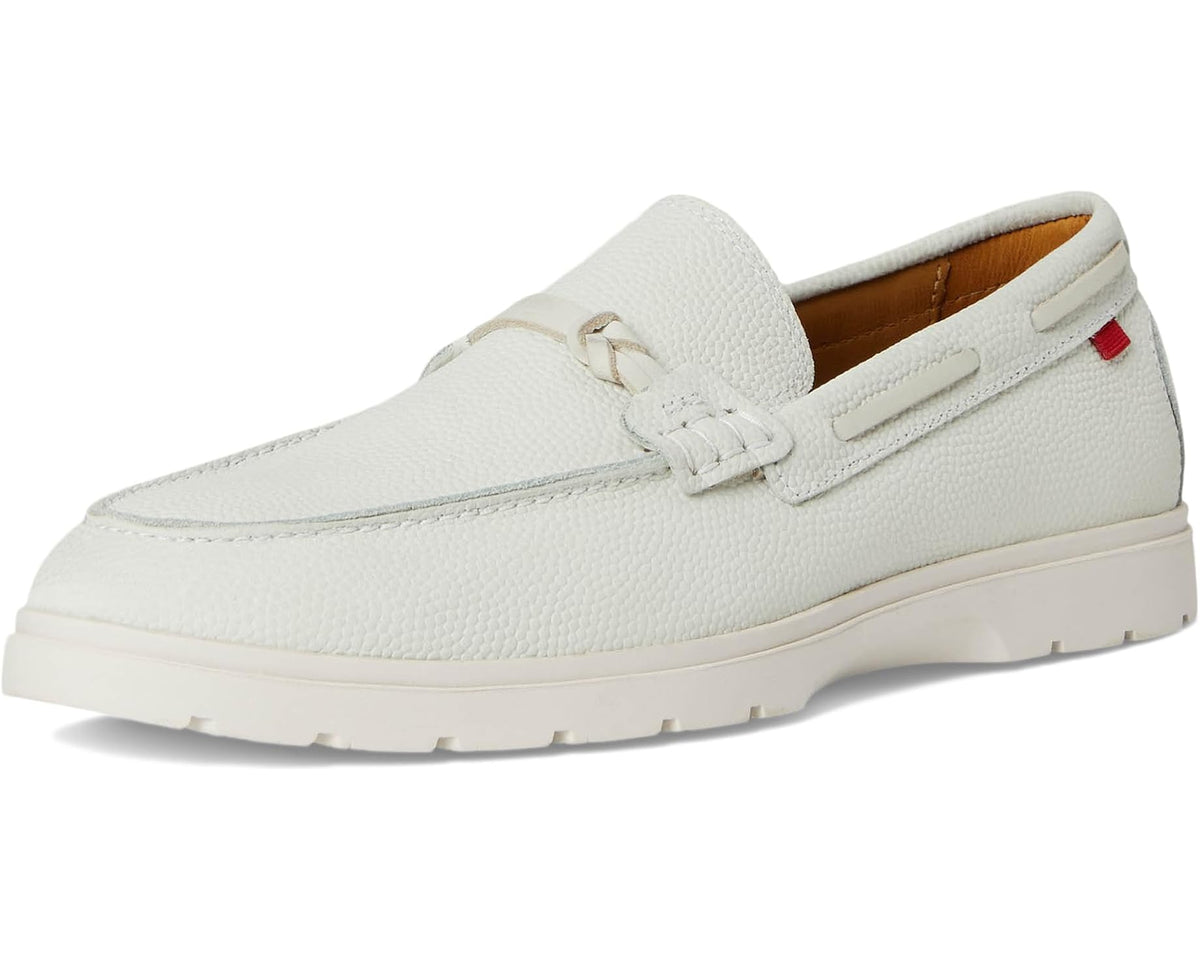 Men's Marc Joseph New York Brenton Pl White Pebble