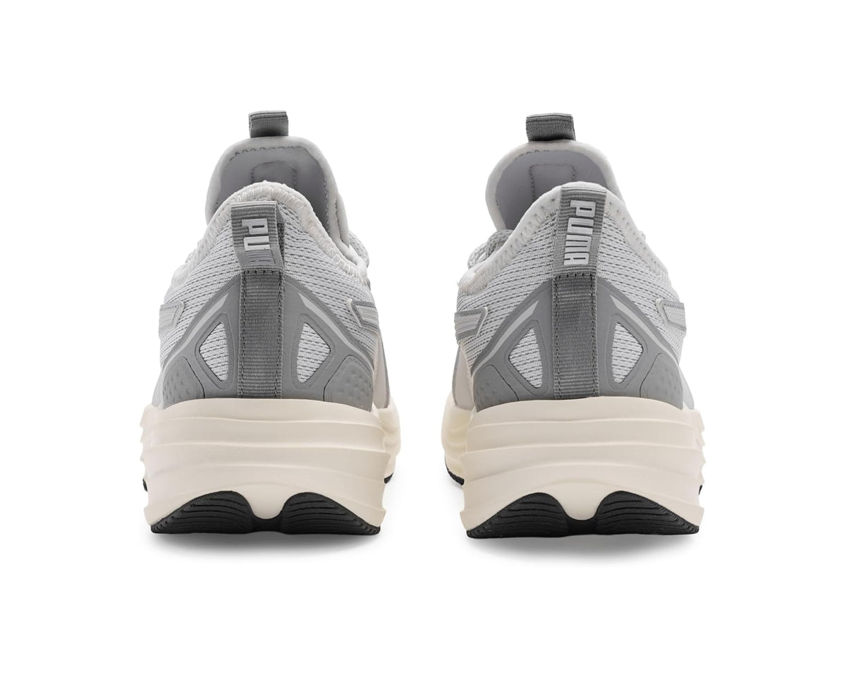 Men's PUMA Darter Pro 2 Running Shoes Feather Gray/Warm White/Gray Echo
