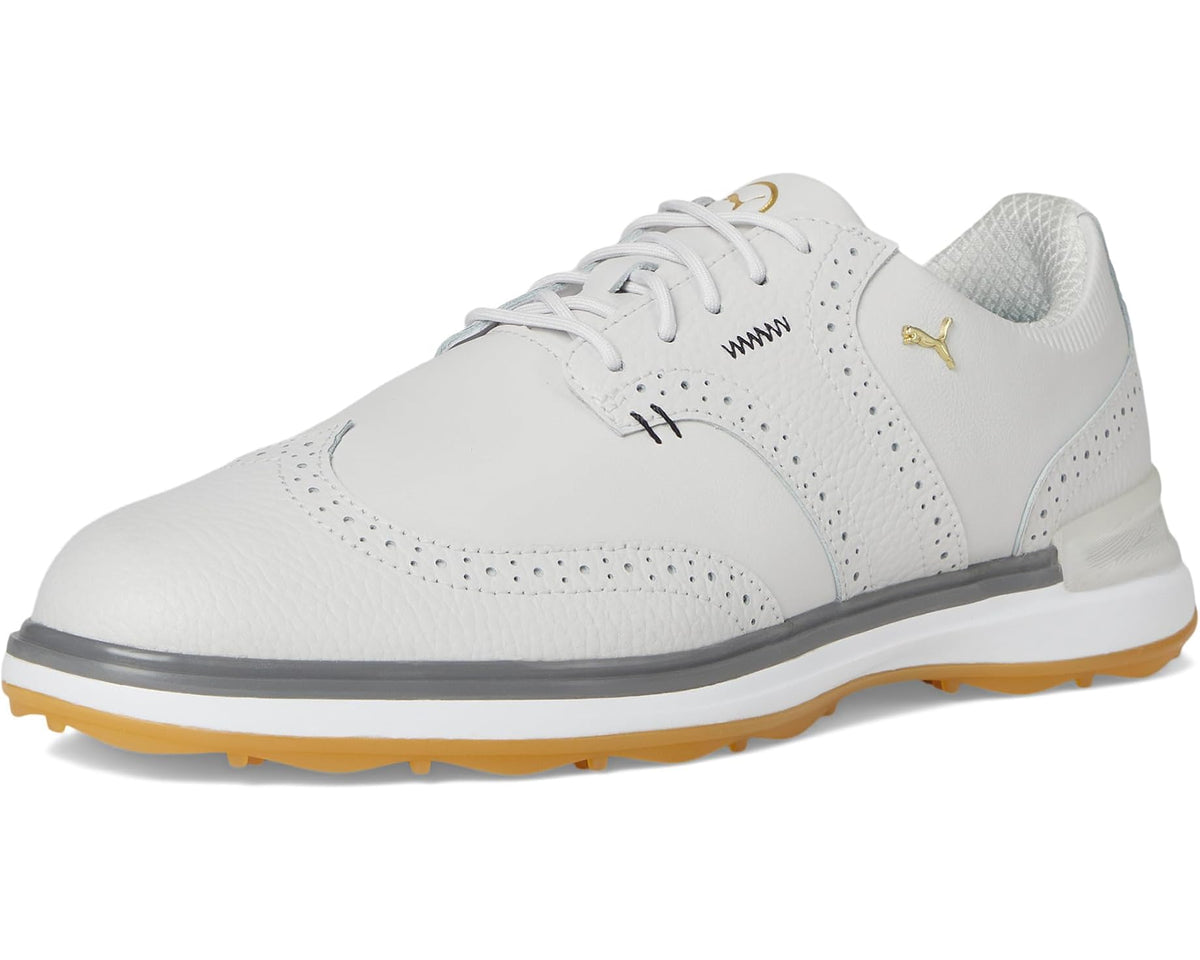 Men's PUMA Golf Avant Wing Tip Feather Gray/Slate Gray