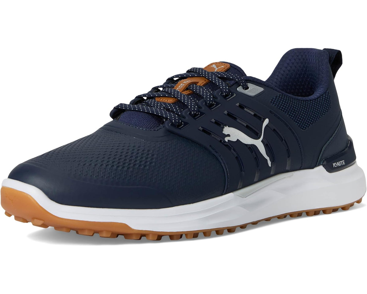 Men's PUMA Golf Ignite Elevate 2 Deep Navy/Puma Silver/Gum