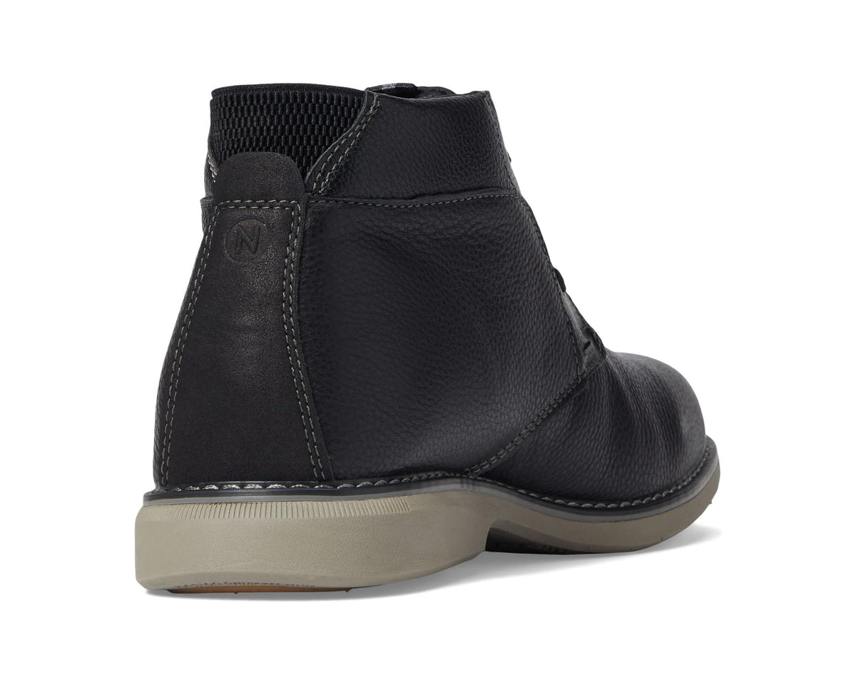 Men's Nunn Bush Otto Plain Toe Chukka Boots Black