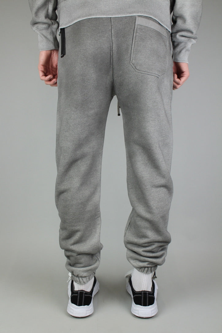 Amiri Aged Puff Logo Sweatpants 'Grey'