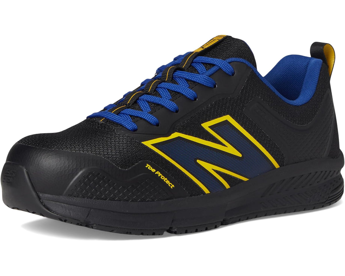 Men's New Balance Work & Safety Evolve Alloy Toe EH SR Black/Blue/Yellow