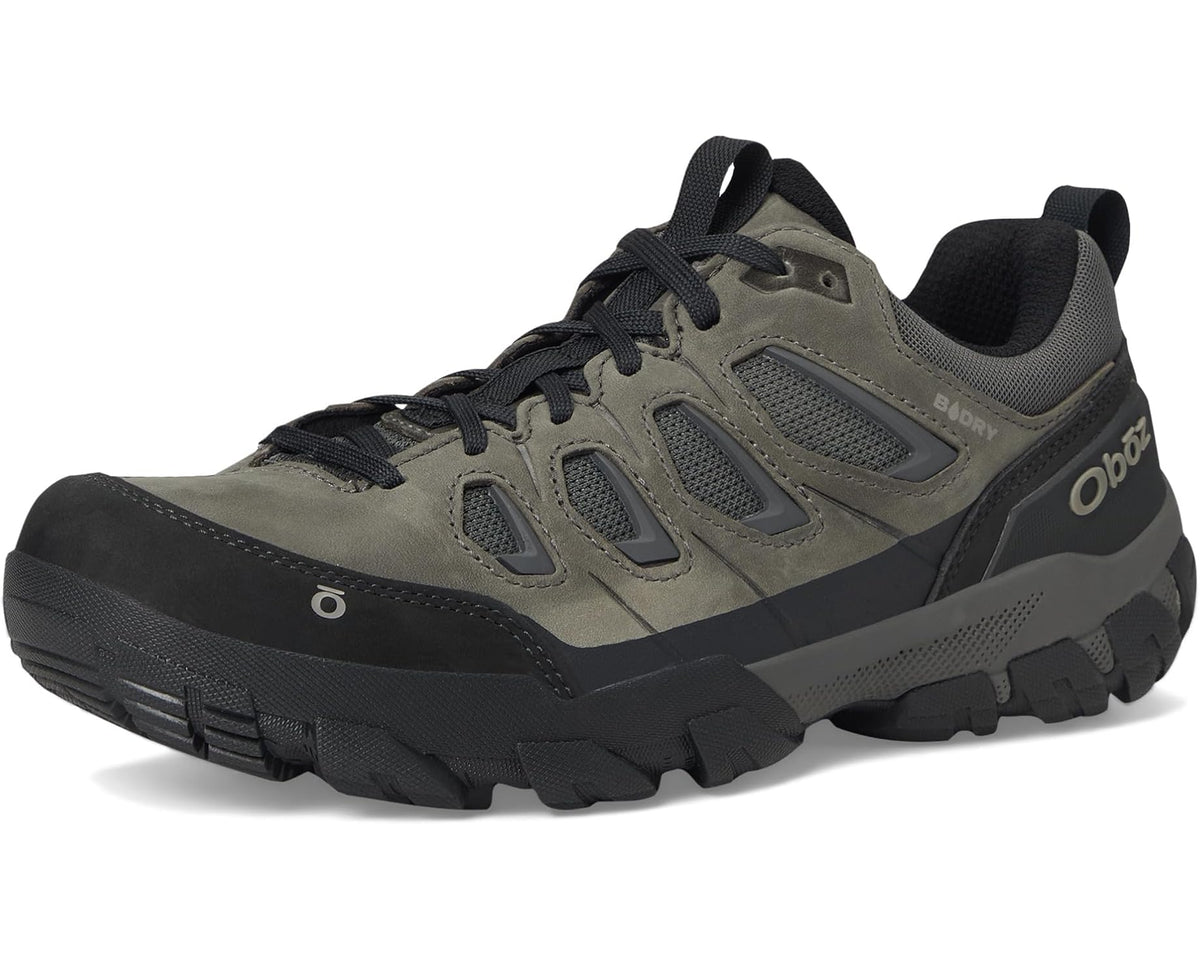 Men's Oboz Sawtooth X Low B-DRY Charcoal