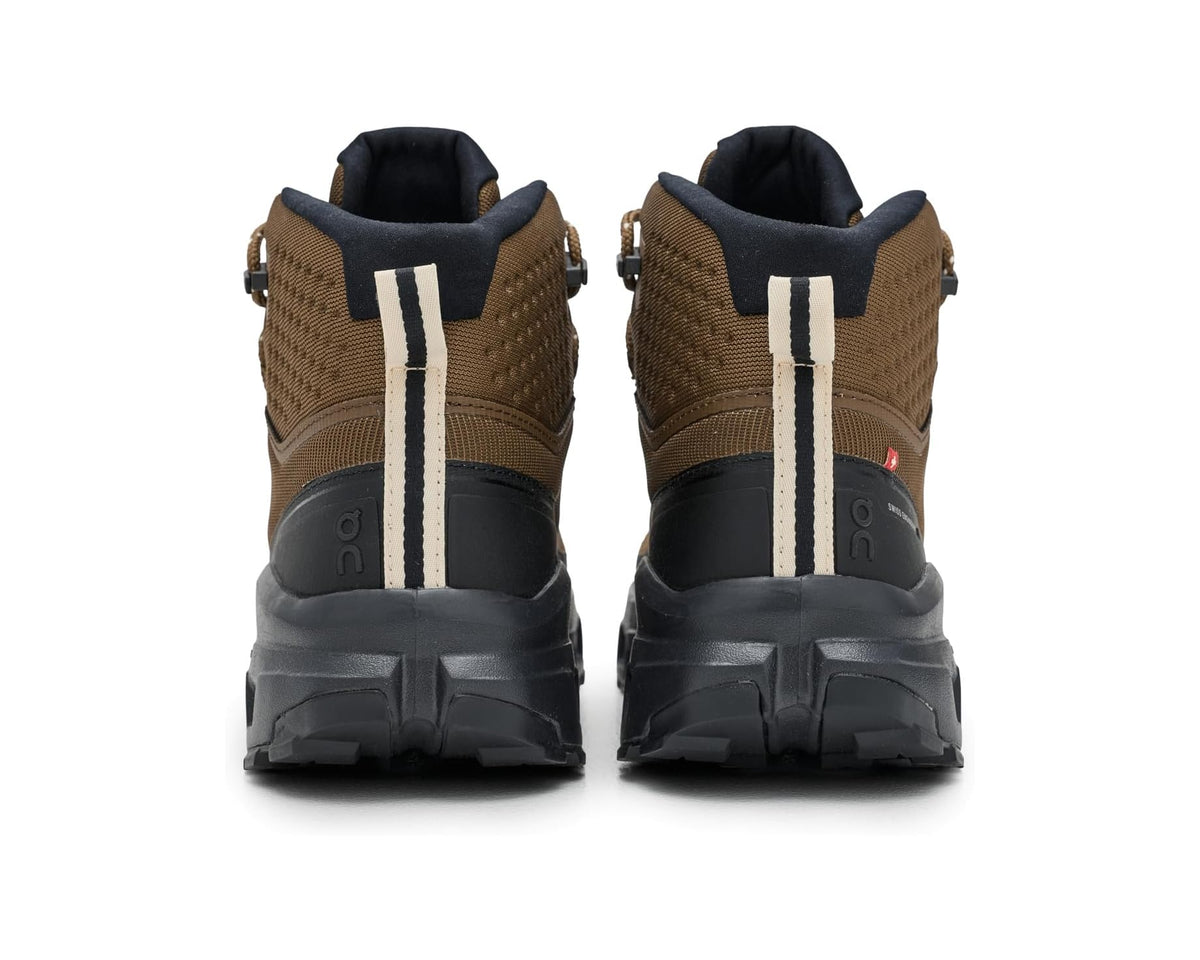 Men's On Cloudrock Mid Waterproof Earth/Black