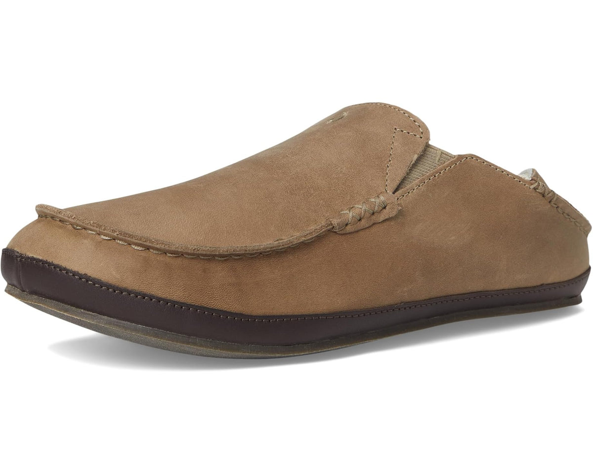 Men's OluKai Moloa Slipper Clay/Dark Java
