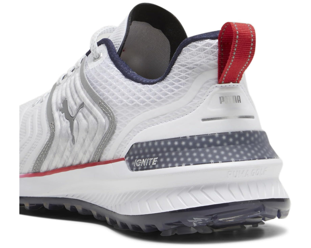 Men's PUMA Golf Puma X Volition Ignite Innovate Puma White/Deep Navy/Strong Red