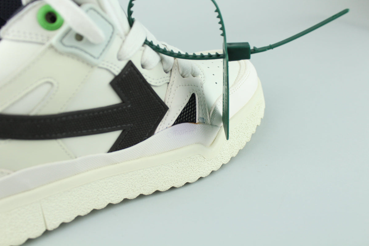 Off-White Sponge Mid Top 'White/Black' - Size 40 (ARCHIVE)