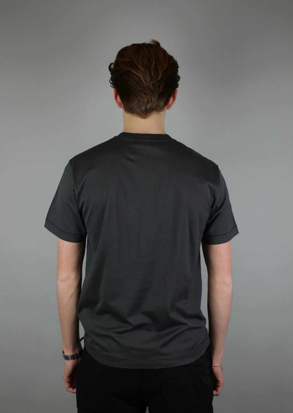 Stone Island Chest Logo T-Shirt 'Charcoal'