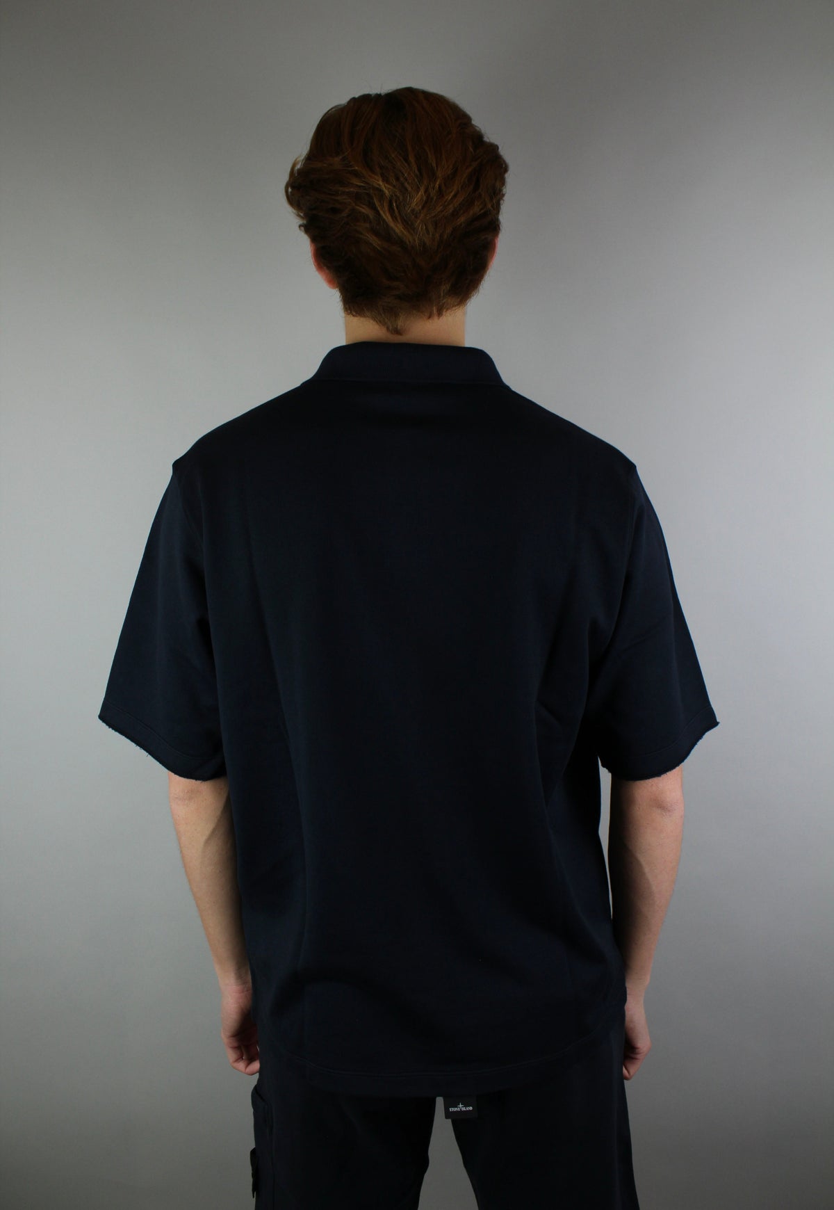 Stone Island Ghost Polo Shirt 'Navy Blue'