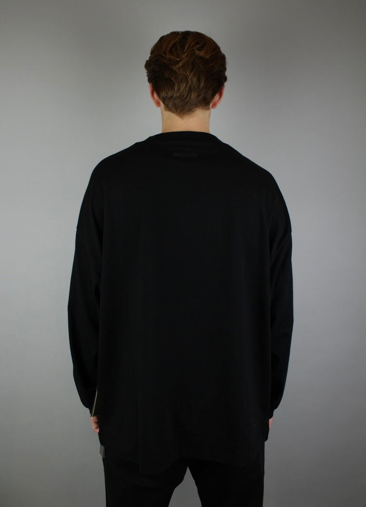 Fear of God Essentials Jersey Longsleeve Tee 'Black'