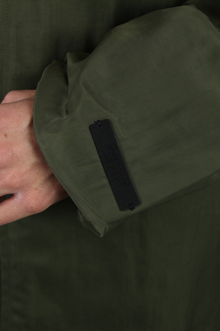 Fear of God Essentials Textured Nylon Field Trench 'Military'