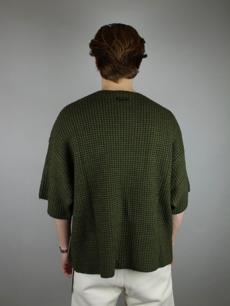 Fear of God Essentials Heavy Waffle Short Sleeve 'Military'