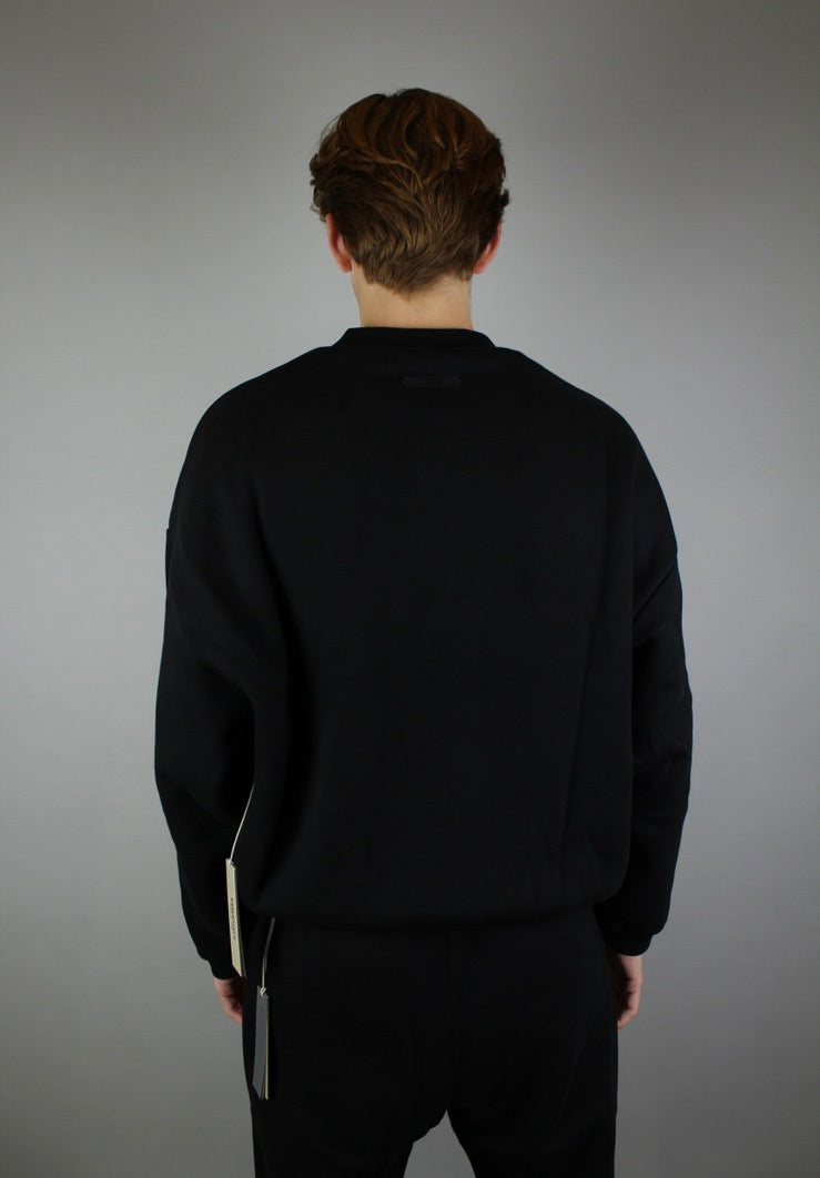 Fear of God Essentials Fleece Crewneck 'Black'
