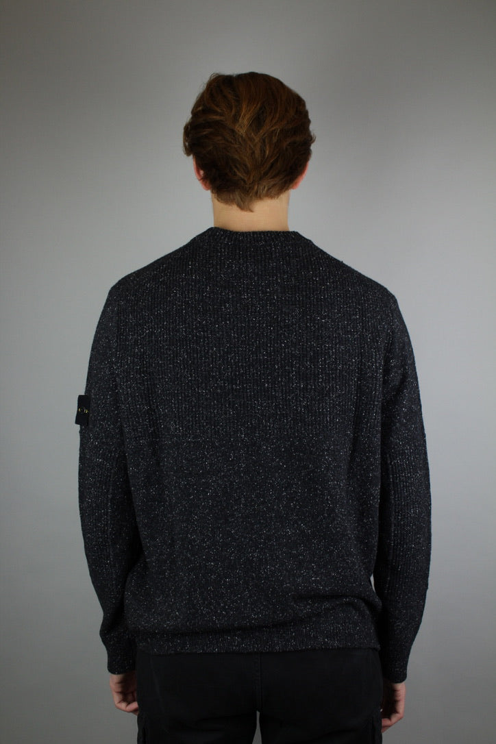 Stone Island Maglia Wool Crewneck 'Black'