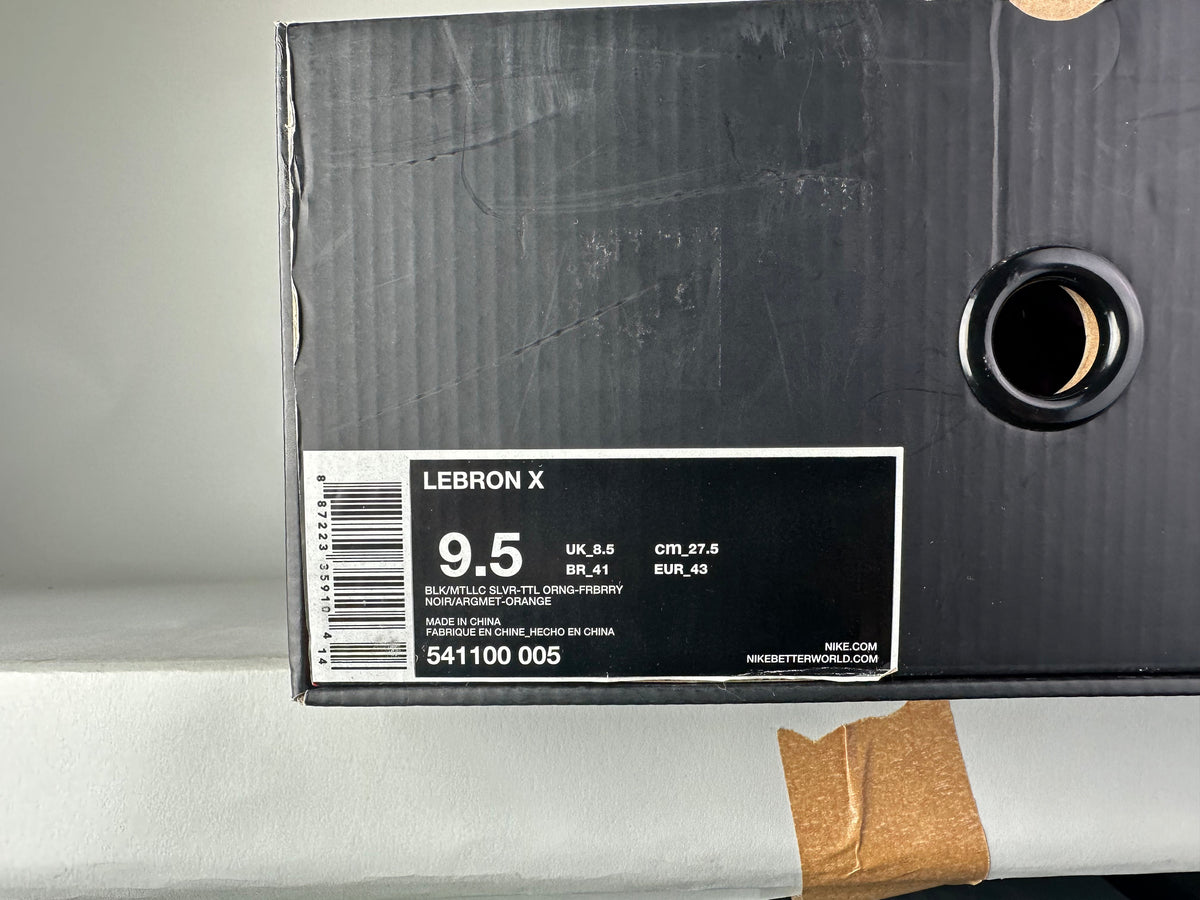Nike LeBron 10 'Floridian' - Size 43 (ARCHIVE)