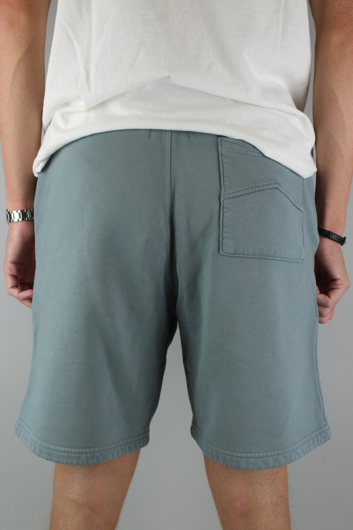 Rhude Logo Sweat Shorts 'Sage'