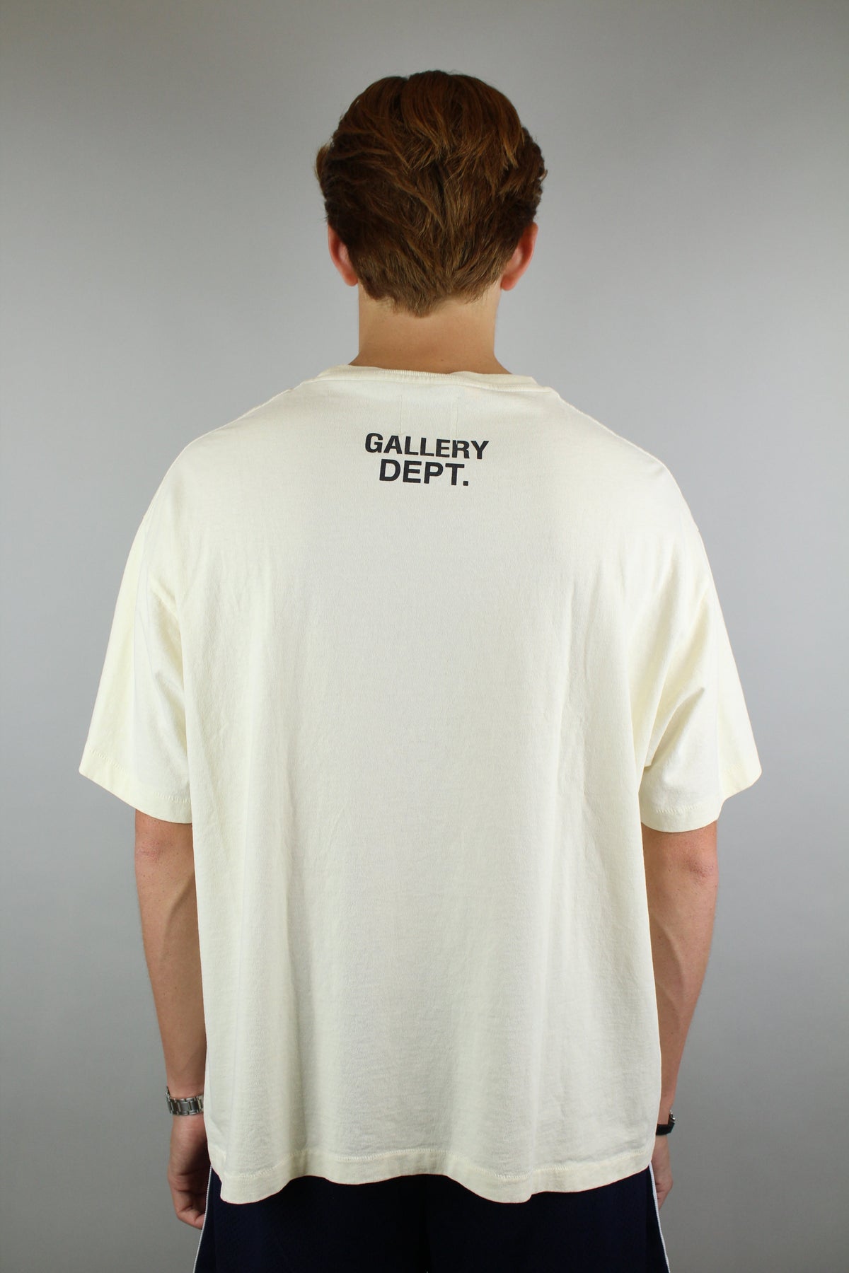 Gallery Dept. Stop Being Racist T-shirt 'Cream'