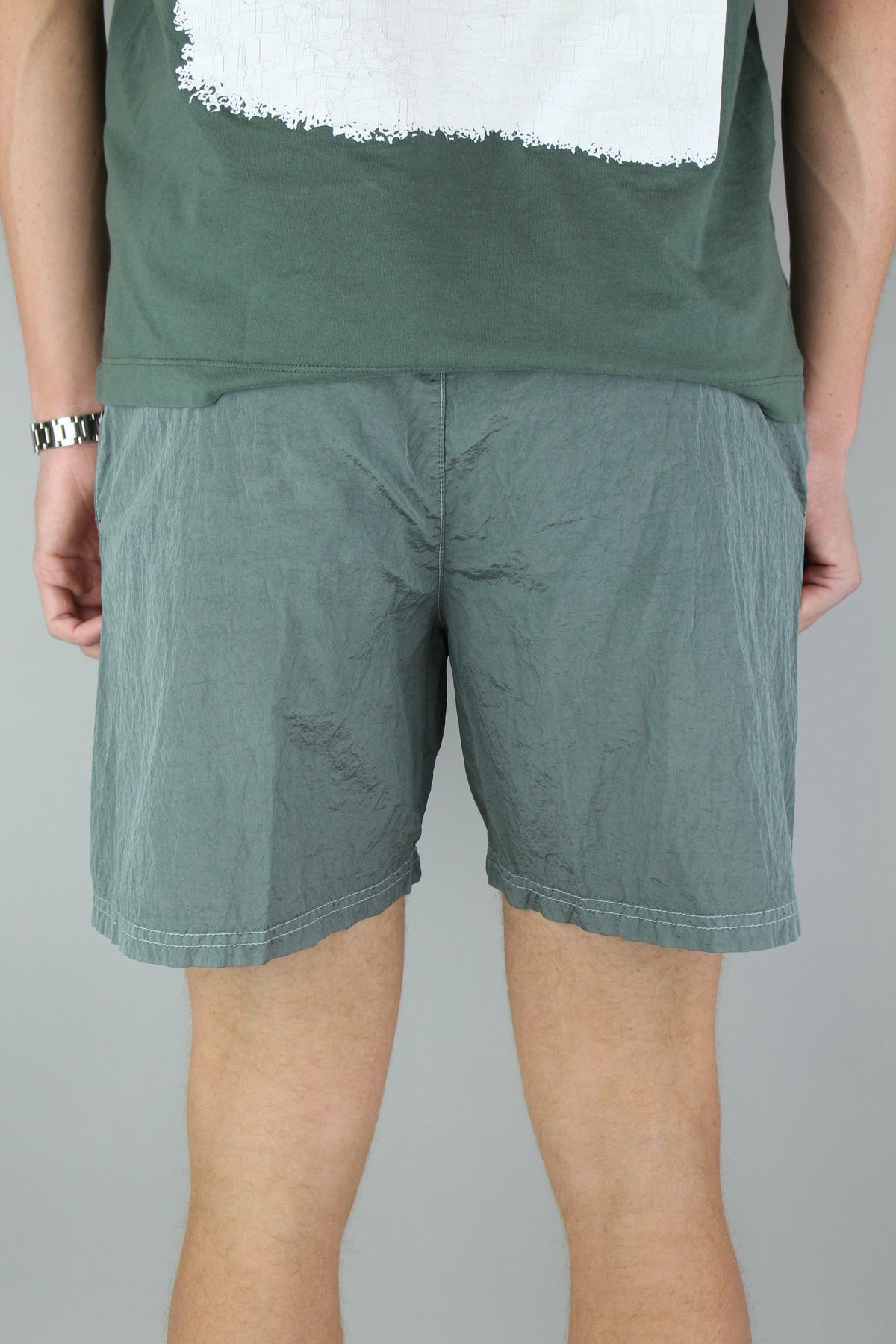 Stone Island Nylon Swim Short 'Green Grey'